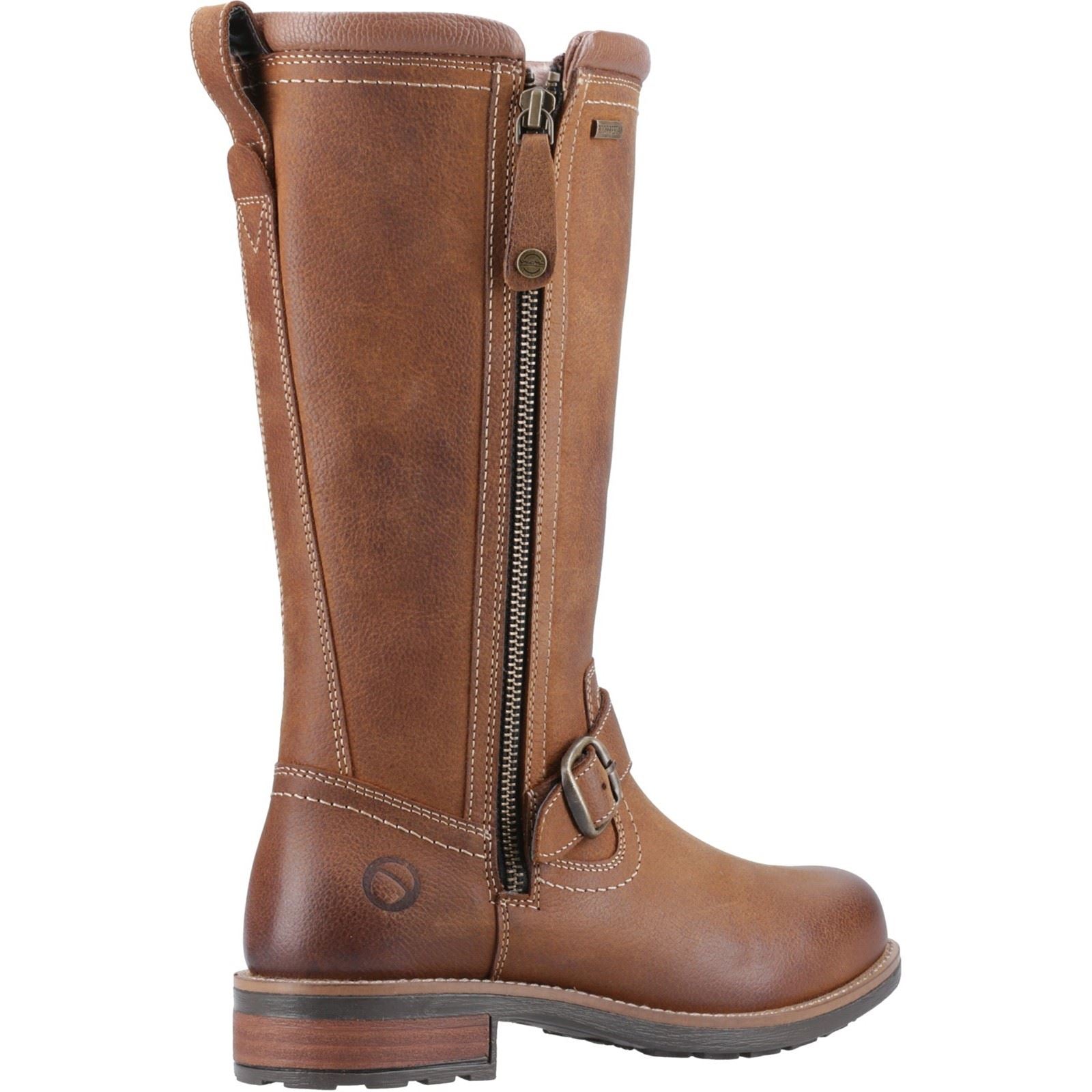 Cotswold Bourton Bottes En Cuir Pour Femme Couleur Marron Clair