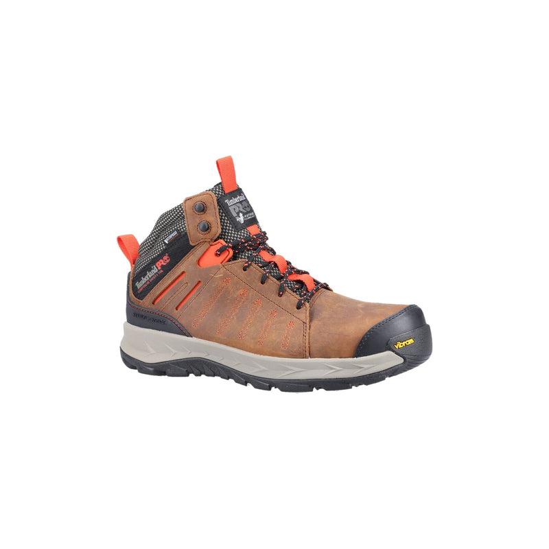 Timberland Pro  Bottes De Sécurité En Cuir Marron Trailwind