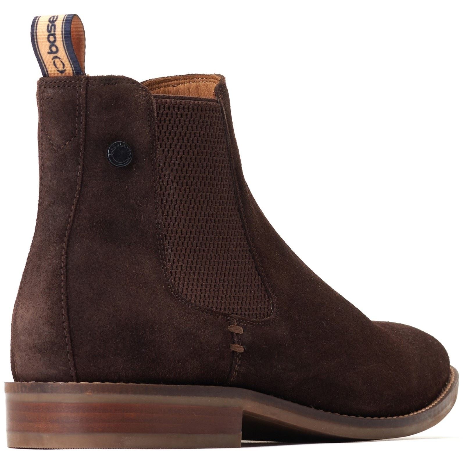 Base London Virgil Bottes En Cuir Brûlé Marron Pour Homme
