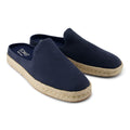 TOMS Santiago Mule Mules En Cuir Pour Homme, Bleu Marine
