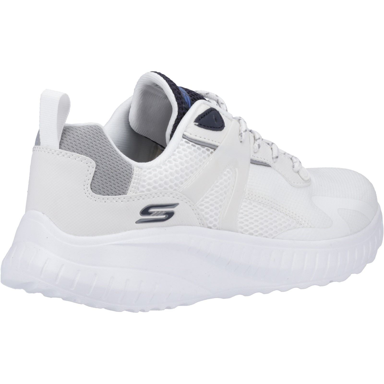 Skechers Bobs Squad Chaos Elevated Drift Baskets Blanches/Multicolores Pour Homme En Synthétique