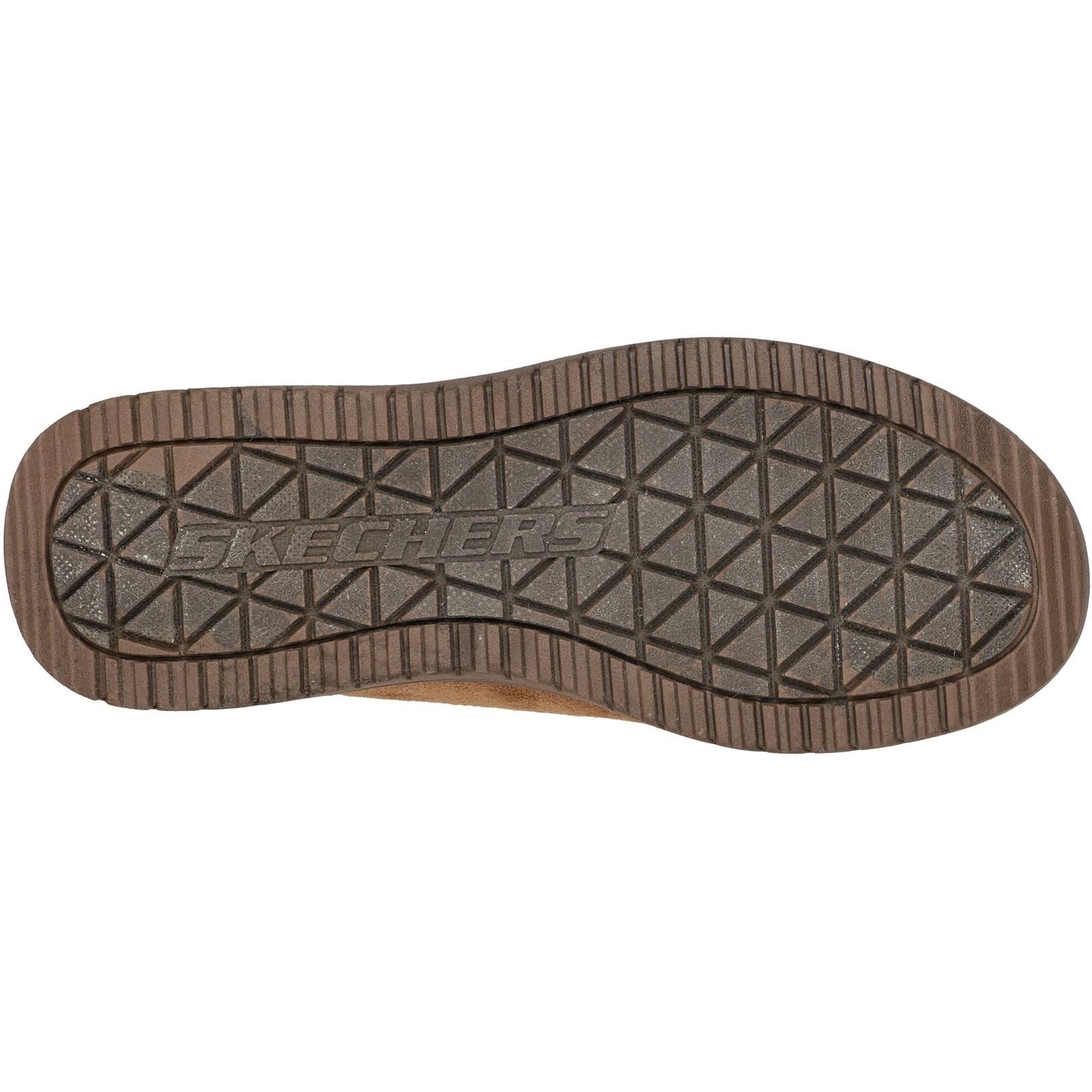 Skechers Relaxed Fit: Murette Garvanza Mules En Microfibre Pour Homme Couleur Beige