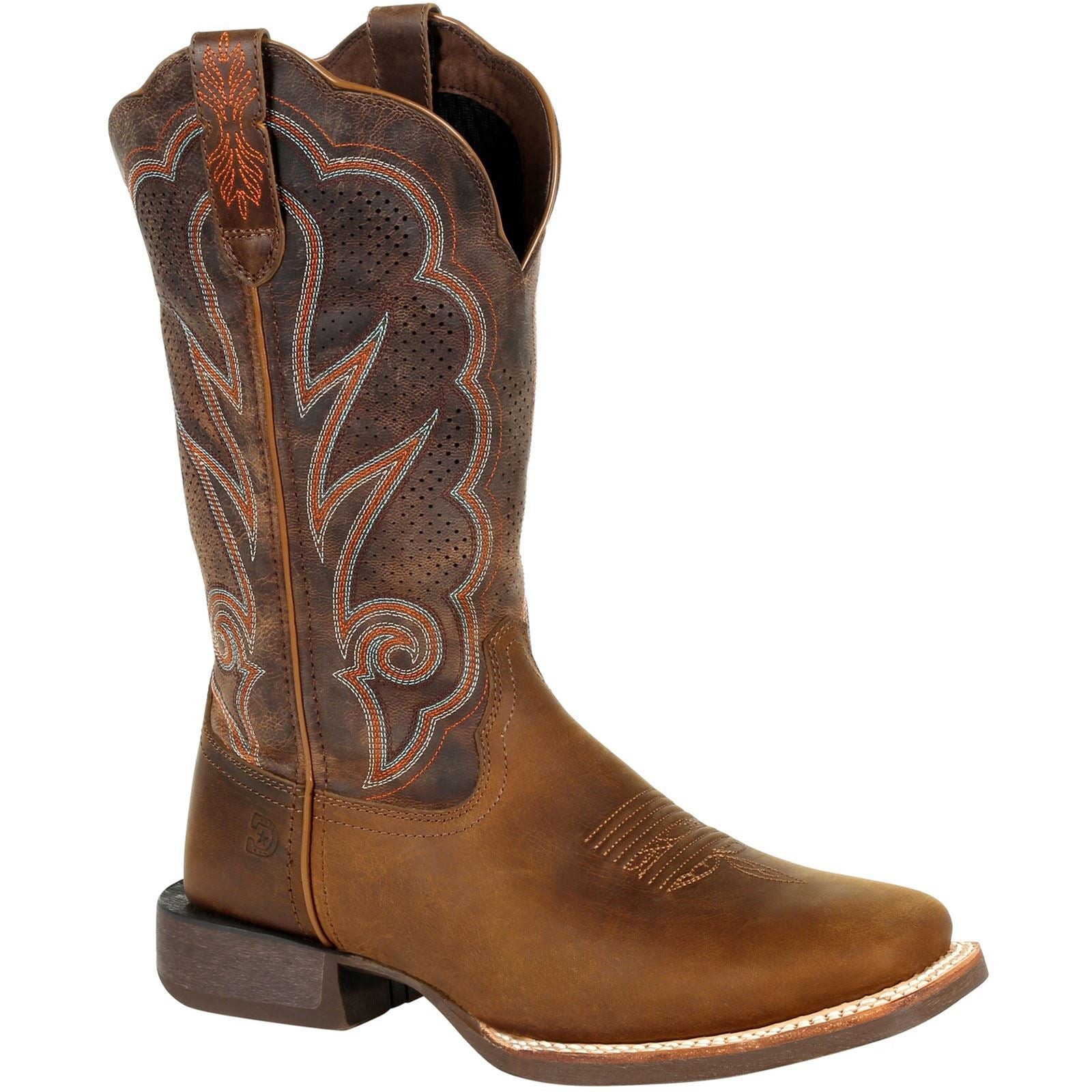 Durango Rebel Pro Bottes En Cuir Vieilli Cognac Pour Femme