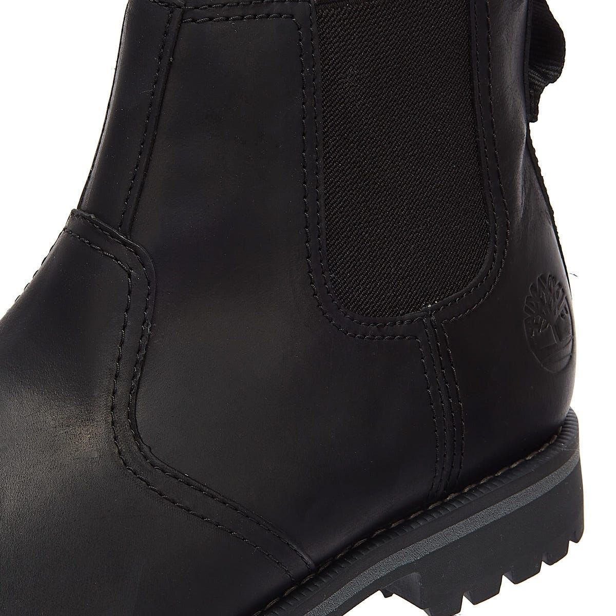 Timberland Bottes Noires Pour Hommes Larchmont Ii Chelsea