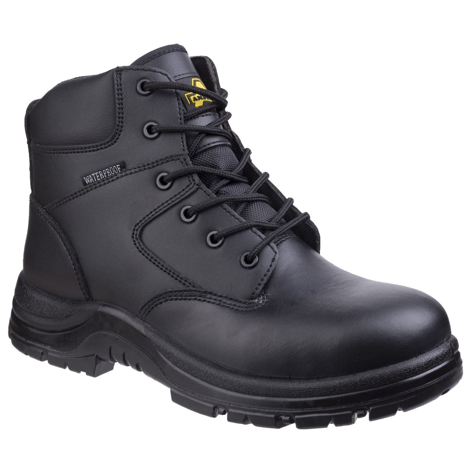 Amblers Safety  Bottes De Sécurité En Cuir Noires Fs006C