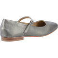 Hush Puppies Pasha Chaussures Pour Femmes En Cuir Couleur Étain