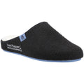 Hush Puppies The Good Slipper 90% De Chaussons Pour Hommes En Polyester Rpet Recyclé Noir/bleu