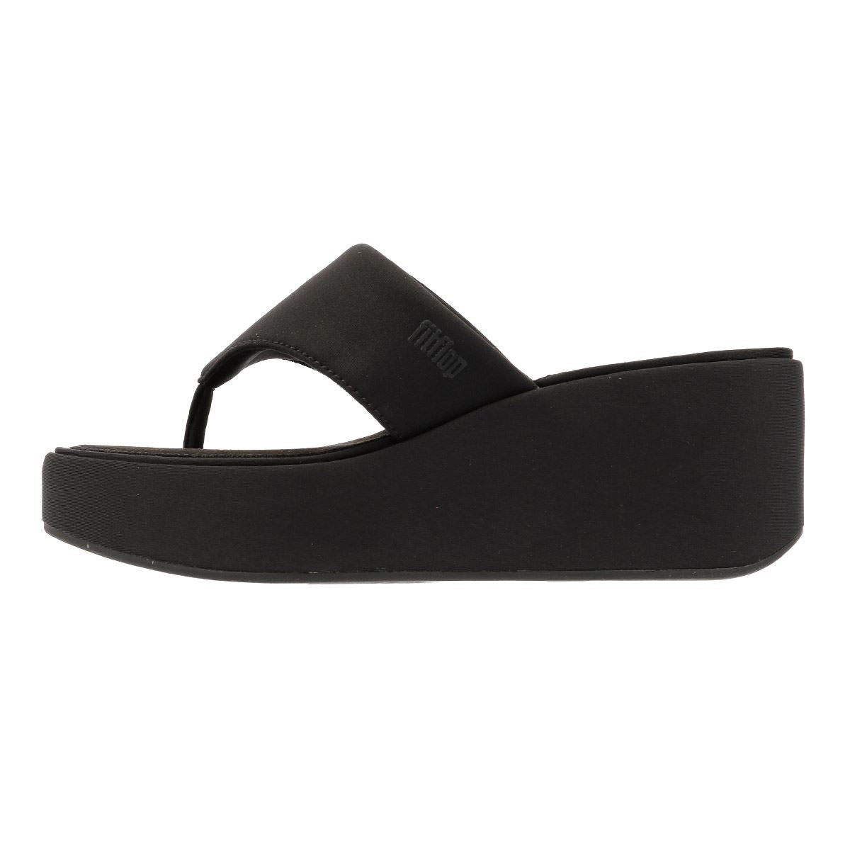 FitFlop Platfforms Wedge Sandales Noires Pour Femmes