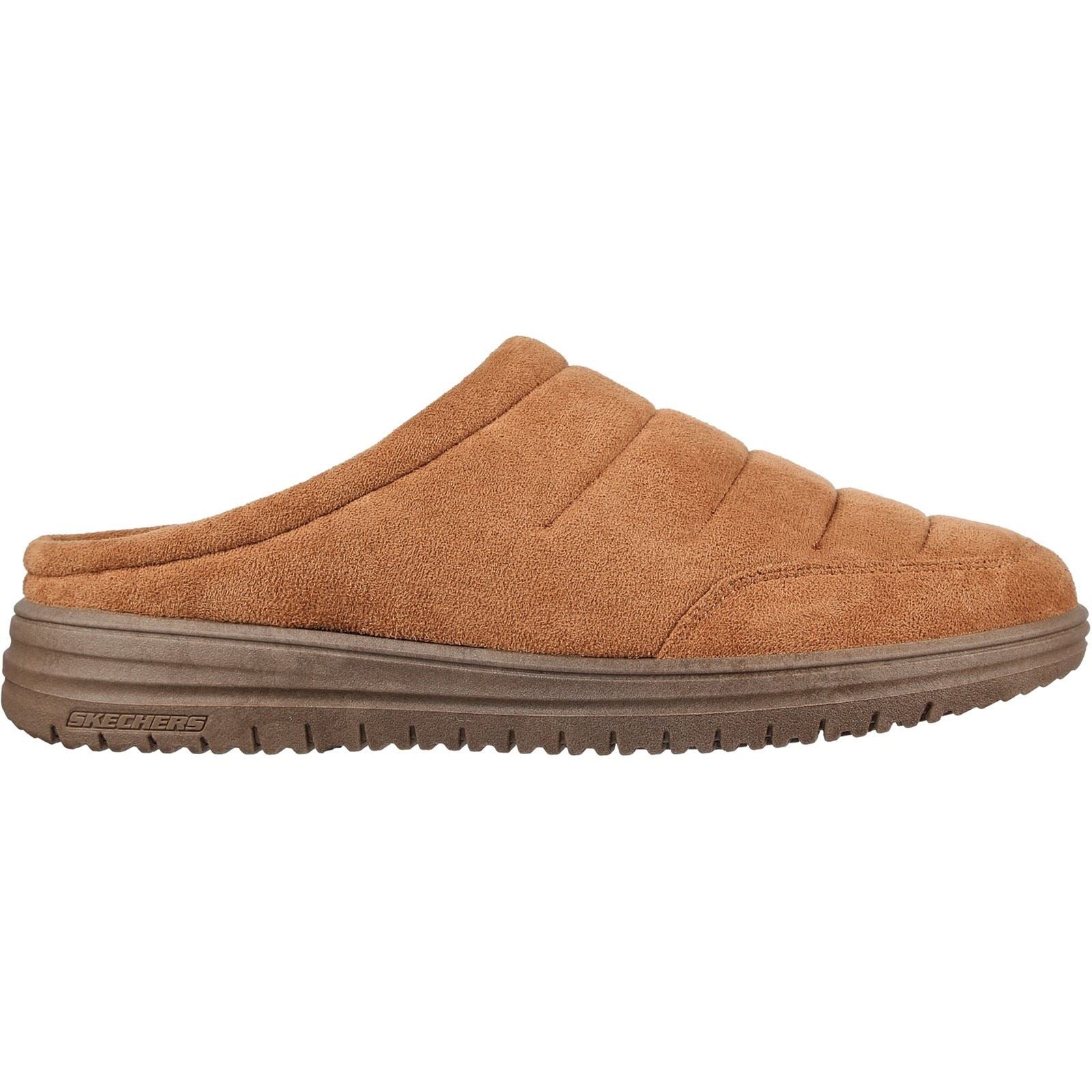 Skechers Relaxed Fit: Murette Garvanza Mules En Microfibre Pour Homme Couleur Beige