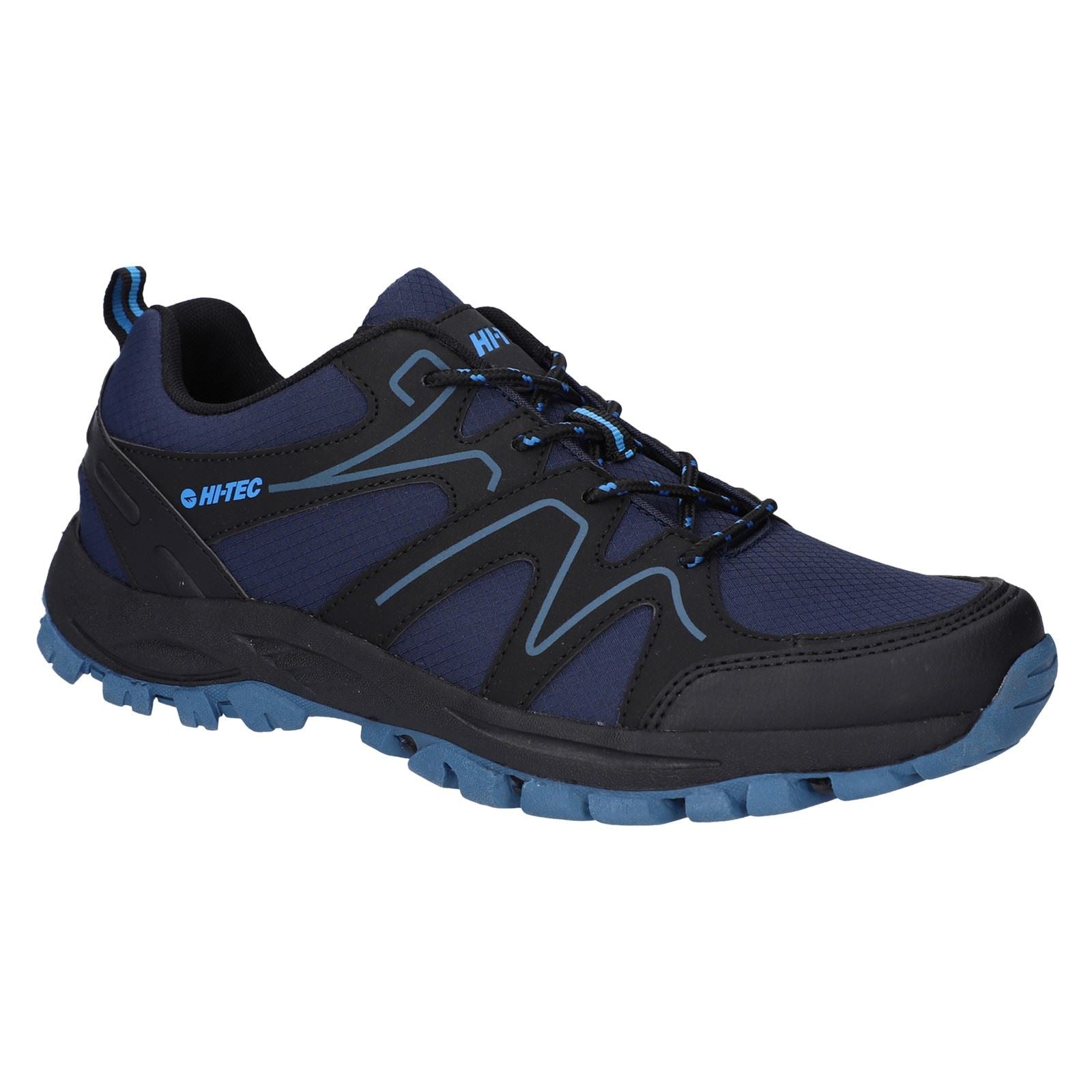 Hi-Tec Maine Chaussures De Randonnée En Polyester Pour Homme Couleur Océan Nocturne/noir