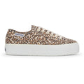 Superga 2740 Leopard Print Chaussures De Sport Léopard Pour Femme En Toile
