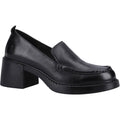 Hush Puppies Adelaide Mocassins Noirs Pour Femmes En Cuir