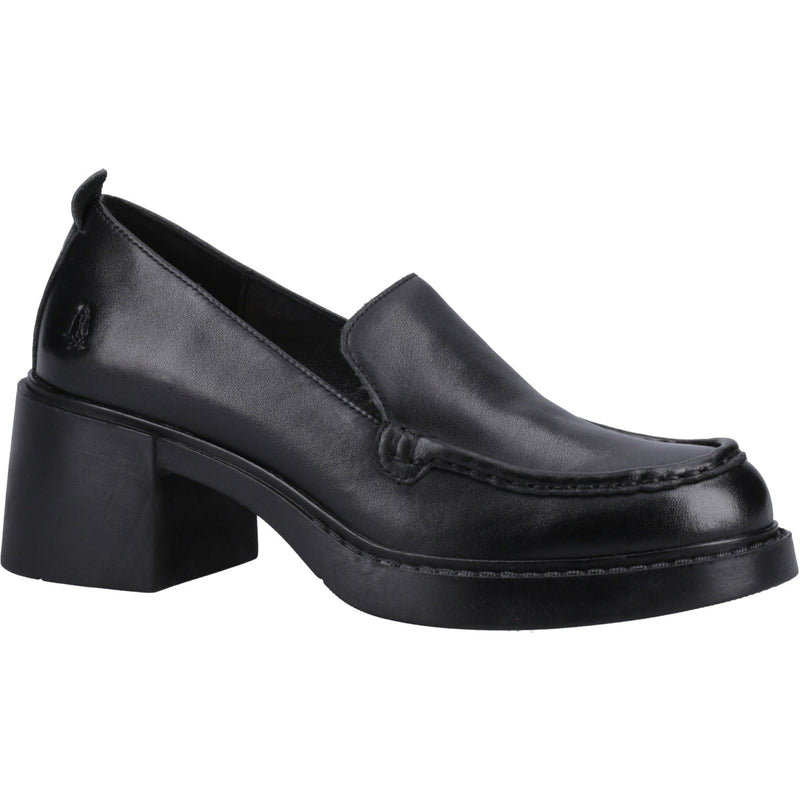Hush Puppies Adelaide Mocassins Noirs Pour Femmes En Cuir