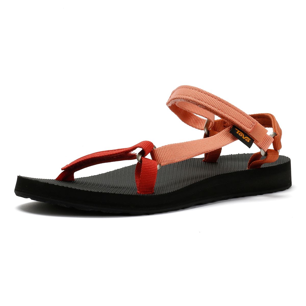 Teva Original Universal Slim Sandales Rouges Pour Femmes