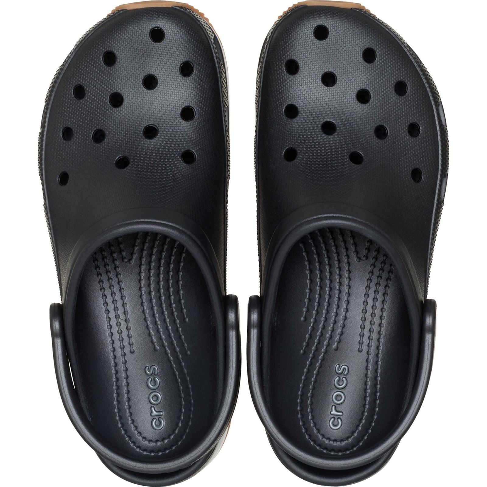 Crocs Classic Retro Runner Sabots En Eva Noirs