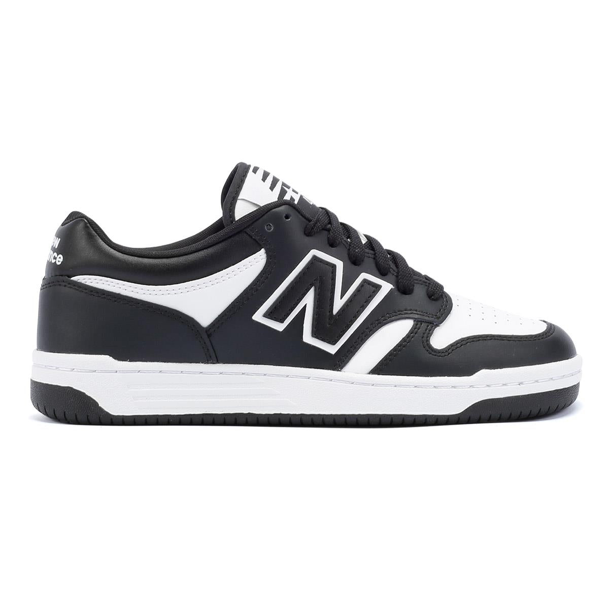 New Balance 480 Baskets Noires En Cuir