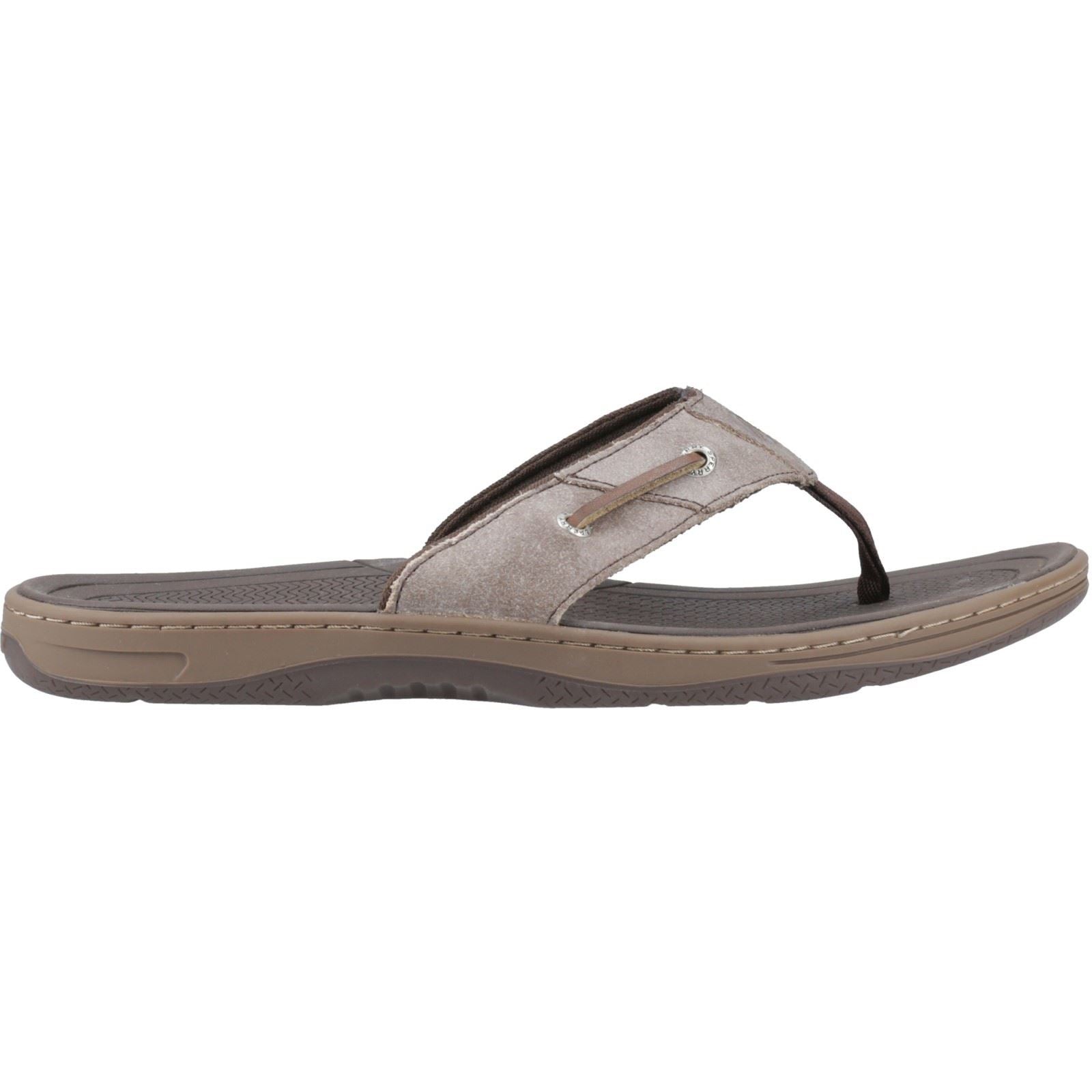 Sperry Batfish Sandales Homme En Cuir Marron
