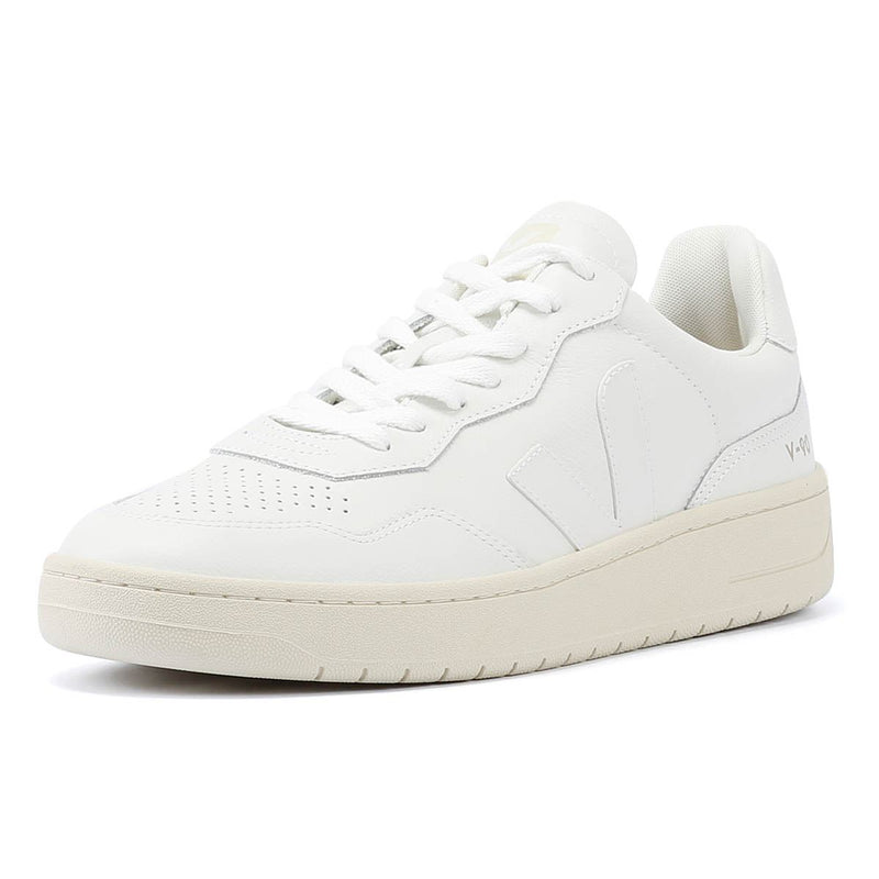 Veja V-90 Baskets Extra Blanches En Cuir Pour Hommes