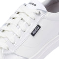 Hugo Morrie Tennis Baskets Blanches Pour Femmes