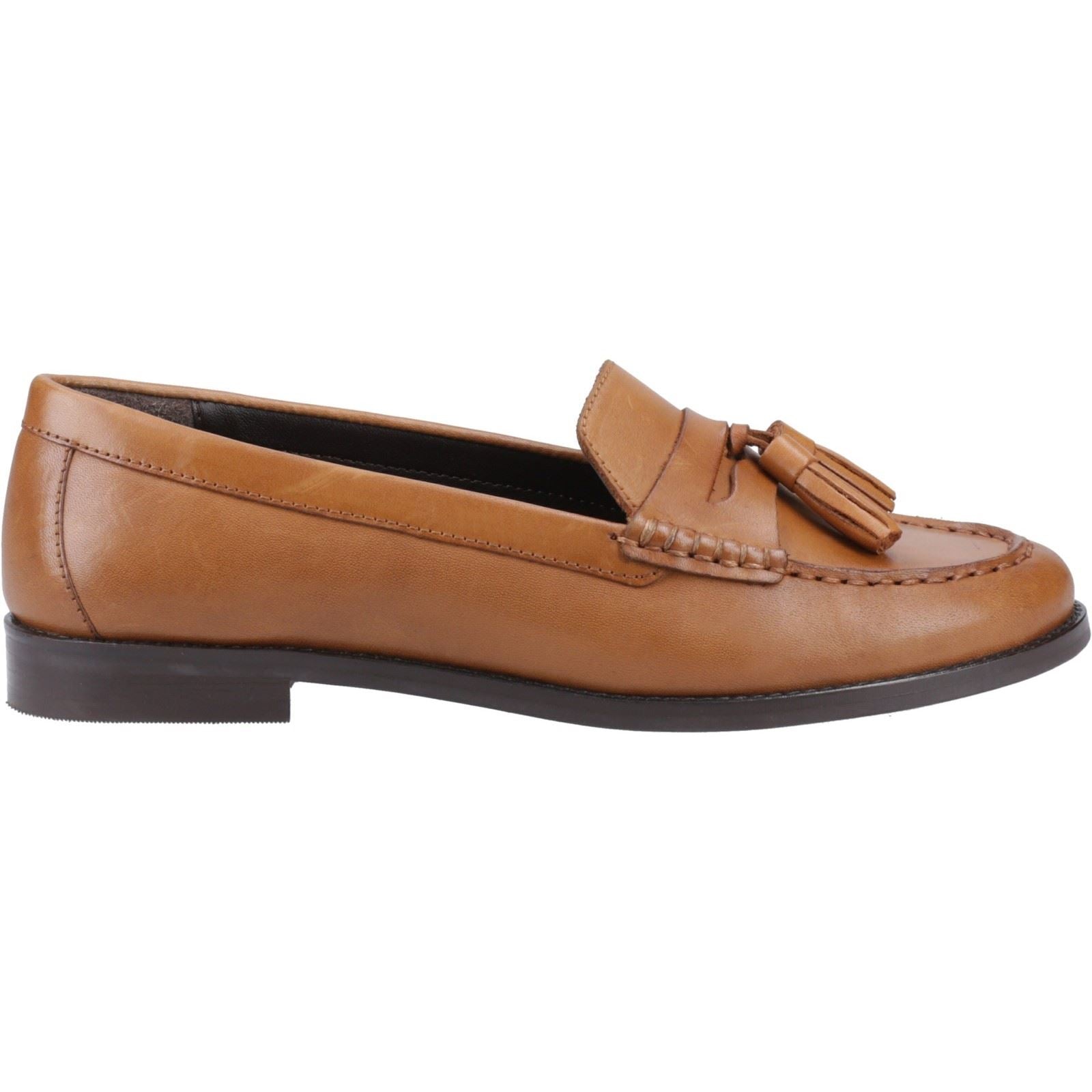 Hush Puppies Connie Mocassins En Cuir Pour Femme Couleur Marron Clair