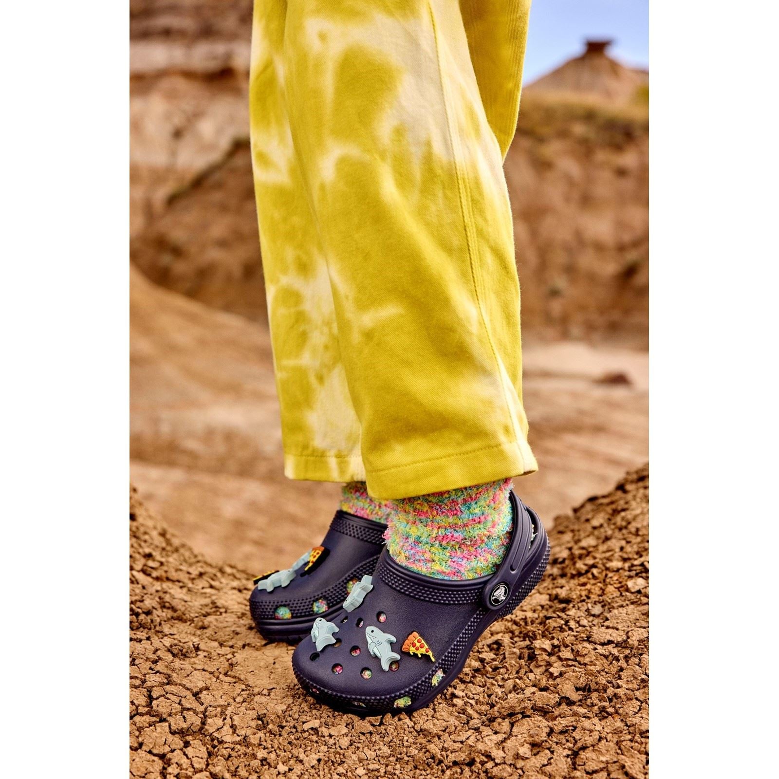 Crocs Classic Mocassins En Thermoplastique Bleu Marine