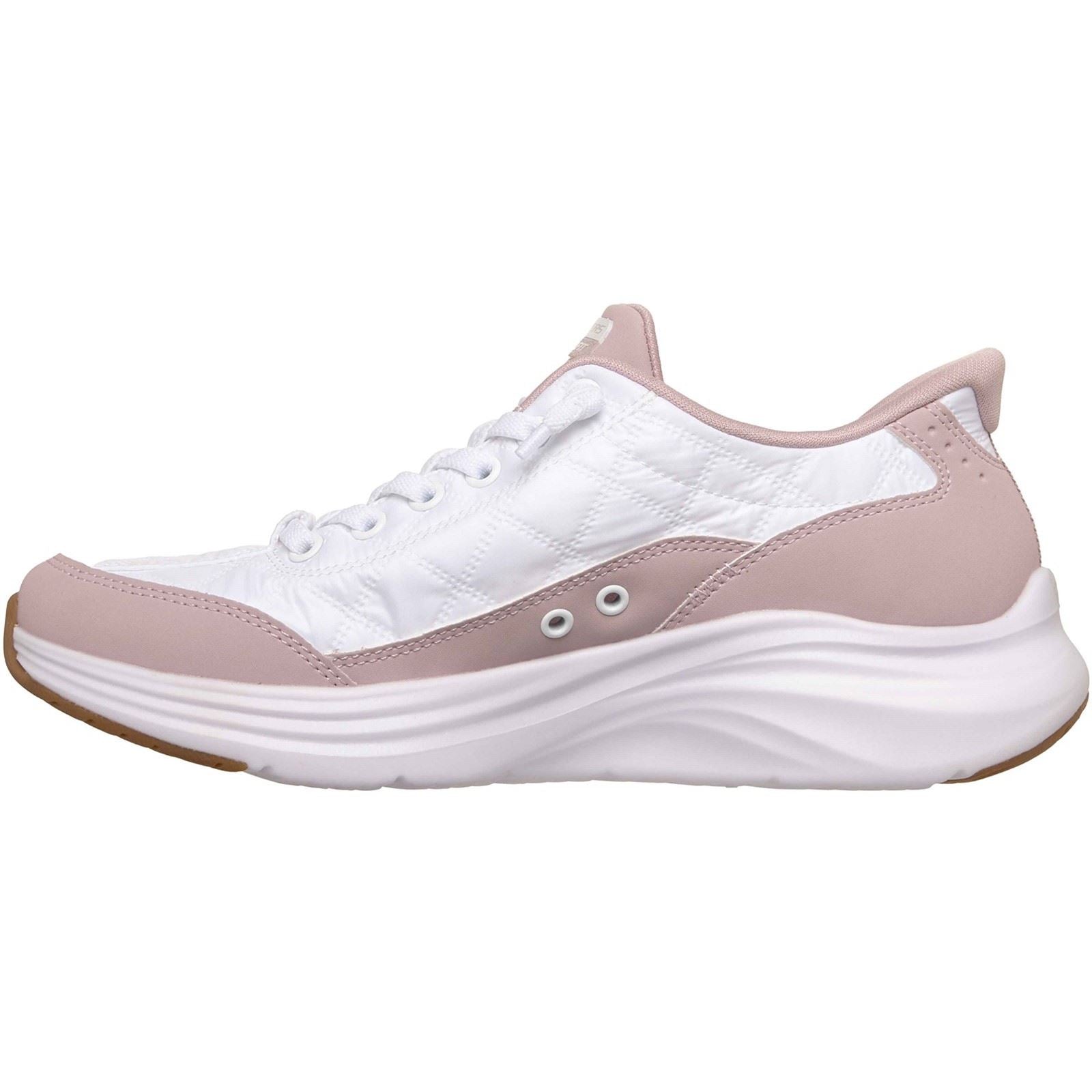 Skechers Contour Foam Cozy Fit Baskets En Lavande Pour Femmes En Textile