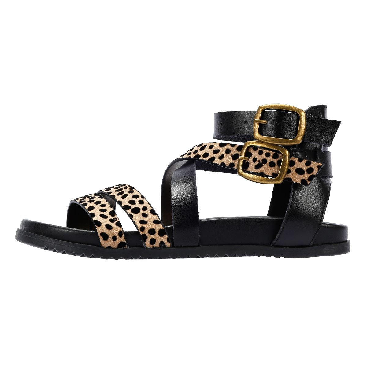Blowfish Malibu Candie Sandales Léopard Pour Femmes