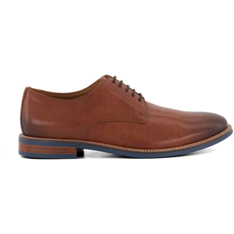Dune Stanley Chaussures À Lacets En Cuir Pour Homme Couleur Fauve