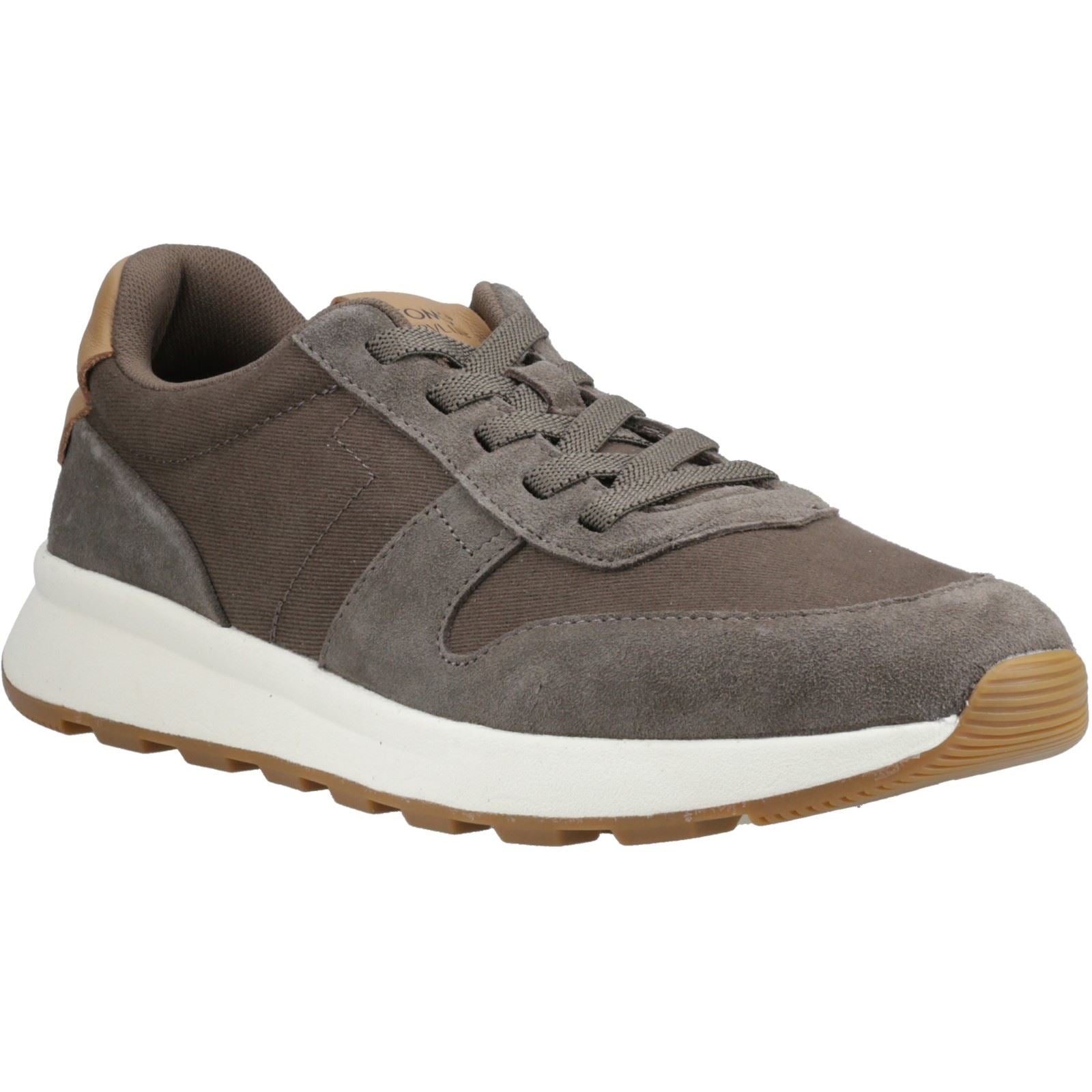 TOMS TRVL Lite Retro Baskets En Cuir Pour Hommes Olive