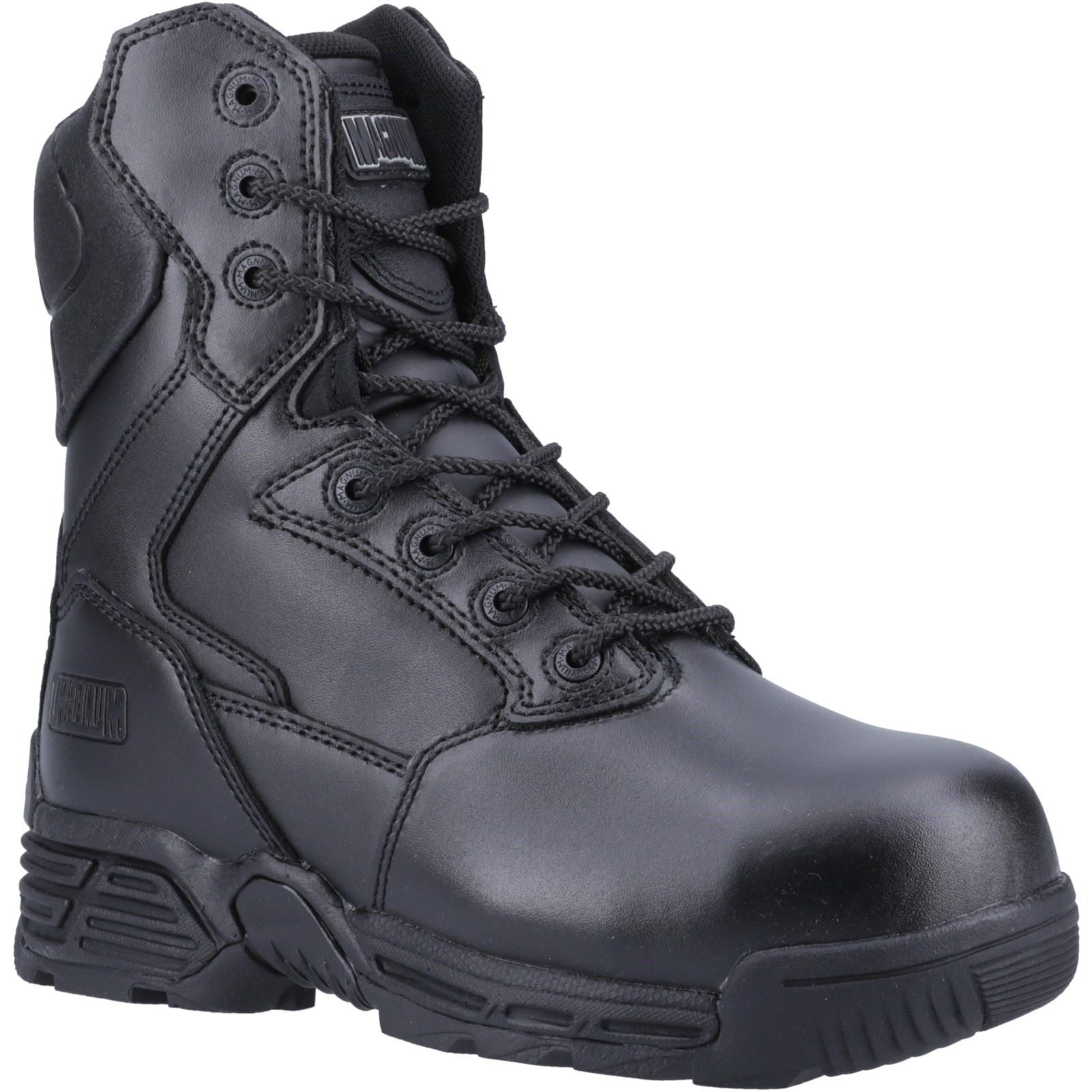 Magnum  Bottes De Sécurité En Cuir Noir Stealth Force 8.0