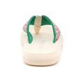 Rocket Dog Spotlight Madison Sandales Pour Femmes En Coton Vert/Multicolore