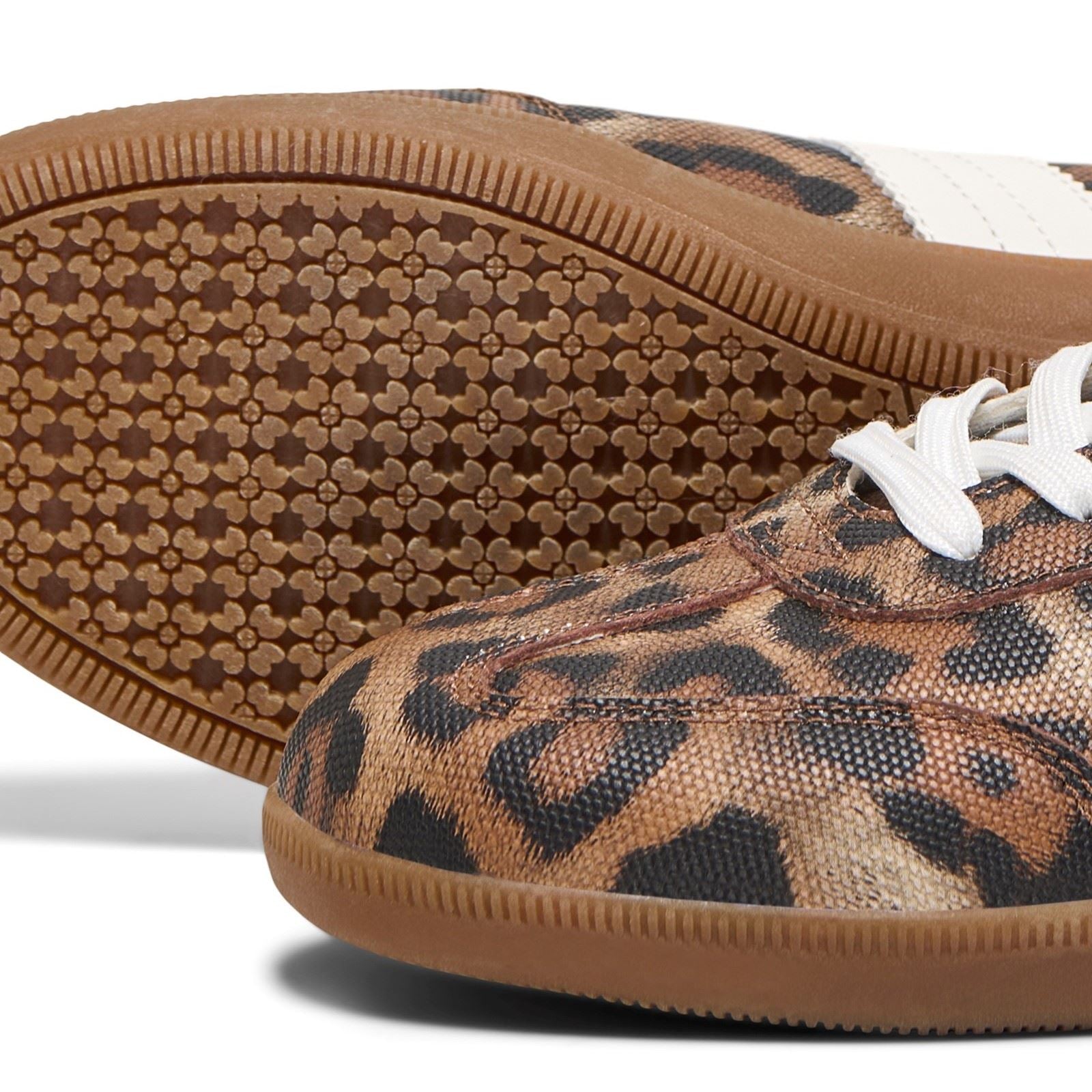 ONLY Amber Chaussures De Sport En Polyester Pour Femmes En Sable/léopard