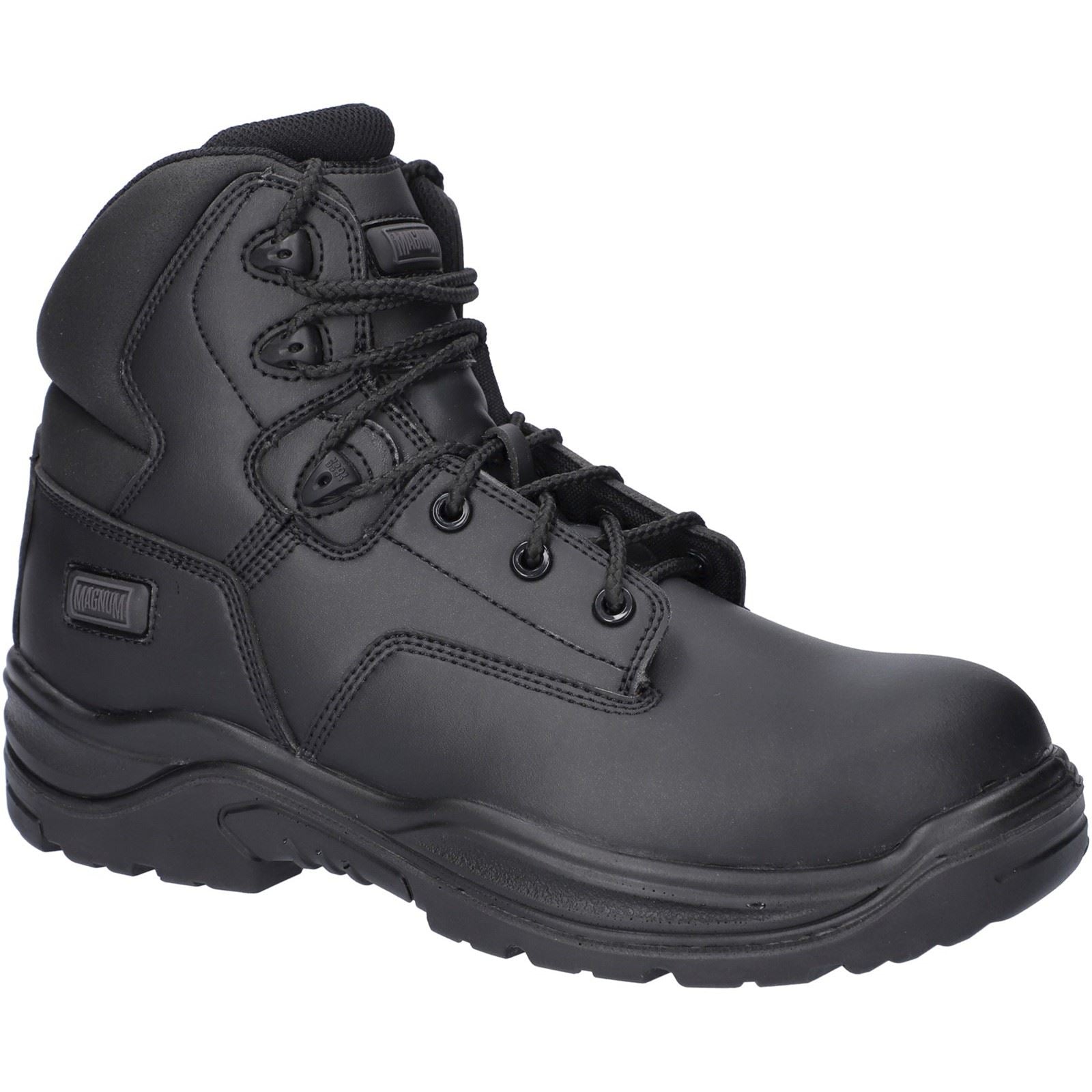 Magnum  Bottes De Sécurité En Cuir Noir Precision Sitemaster
