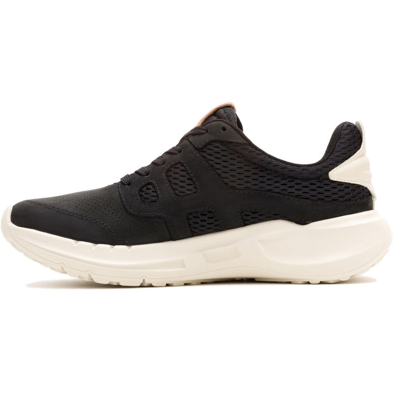 Hush Puppies Seventy8 Runner Baskets Noires En Daim Pour Femmes