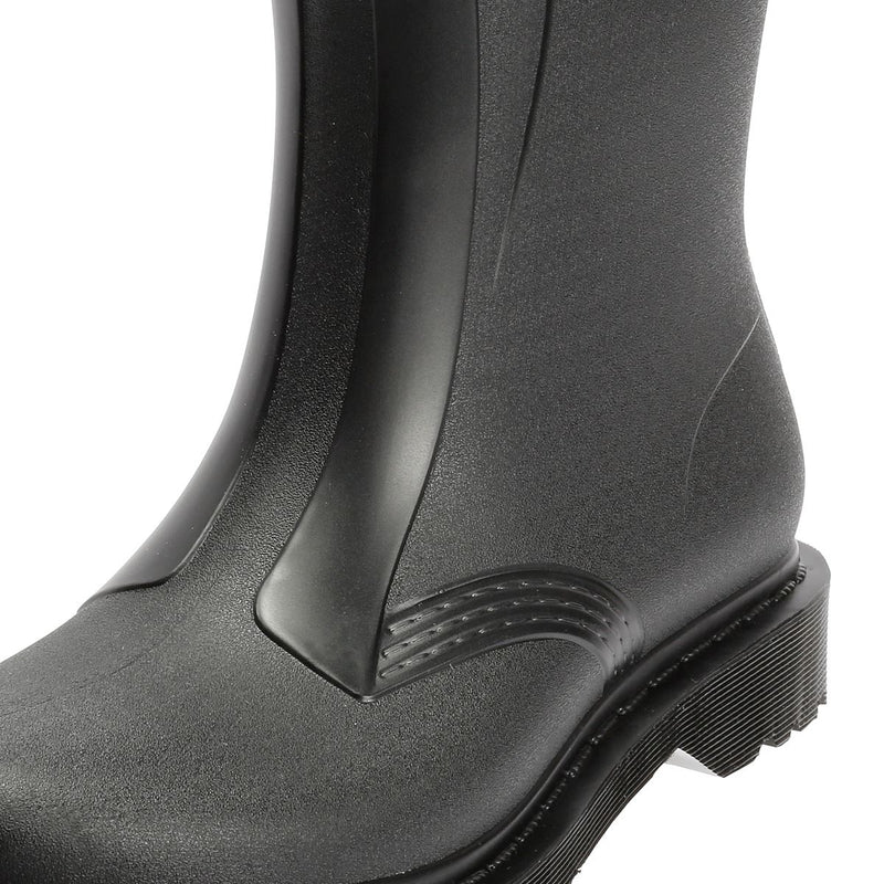 Dr. Martens 1460 Rain Pull On Bottes En Caoutchouc Noires