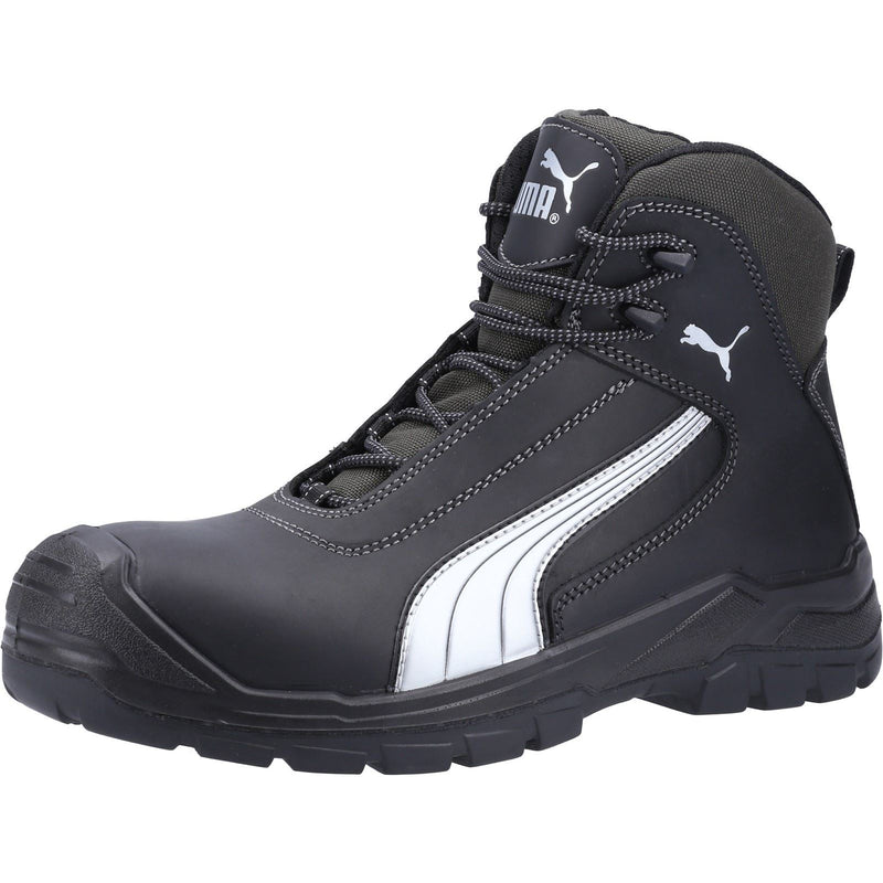 Puma Safety  Bottes De Sécurité Cascades Mid En Cuir Noir