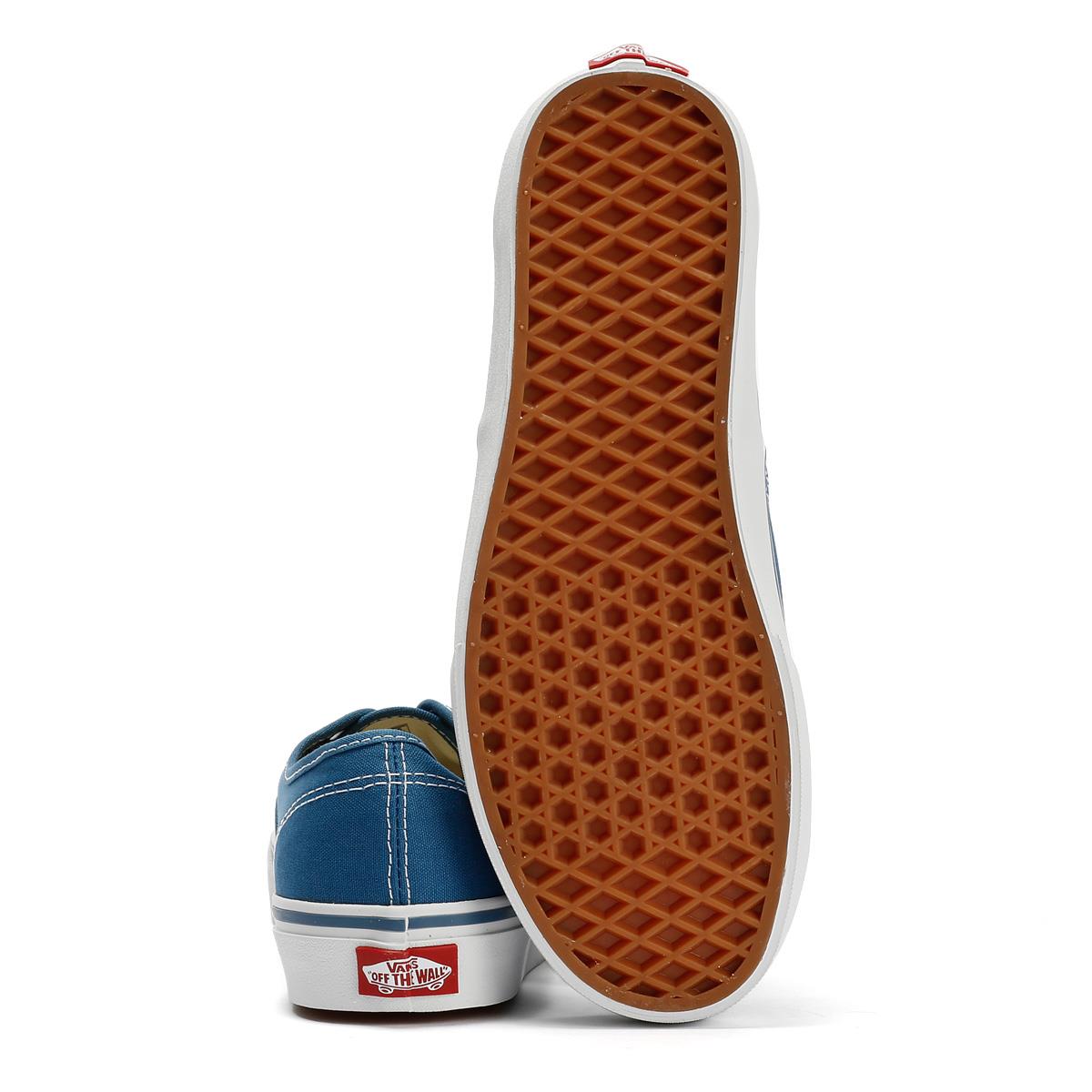 Vans Authentic Baskets Bleues En Toile
