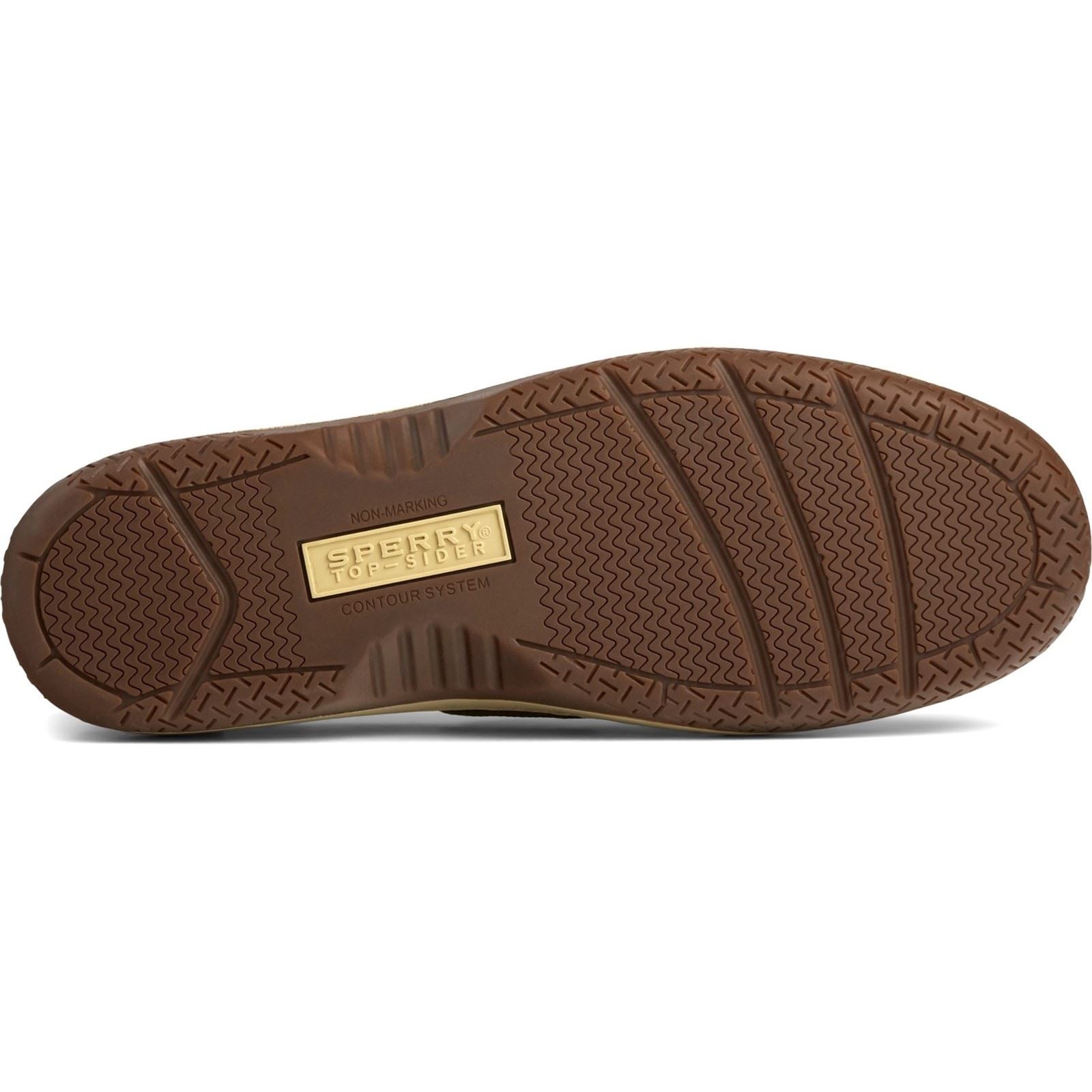 Sperry Billfish 3 Eye Chaussures Bateau En Cuir Pour Hommes, Couleur Tan
