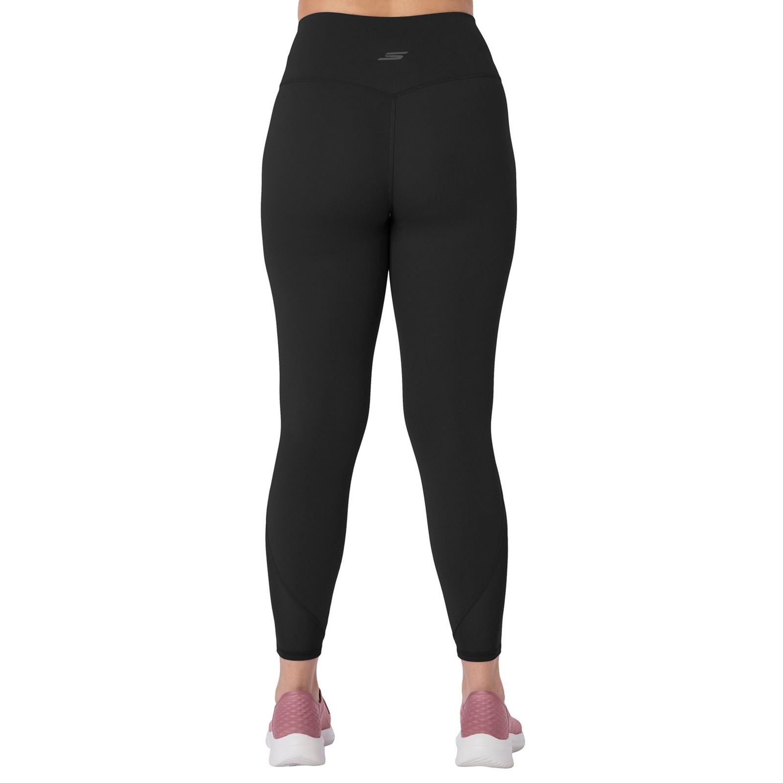 Skechers Skechers Tempo 7/8 Leggings De Sport Noirs Tempo Sept-Huit Pour Femmes