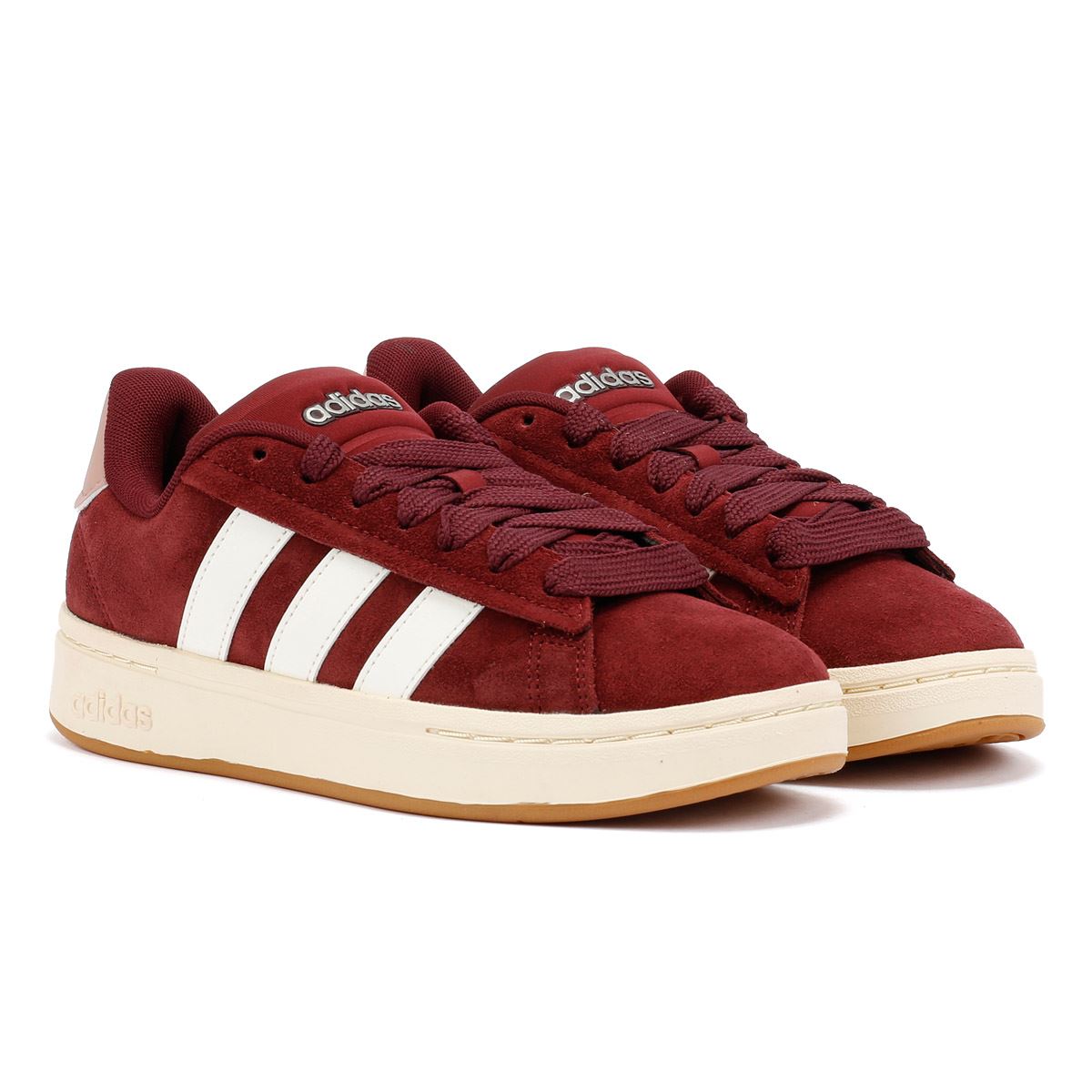 Adidas Grand Court Alpha 00s Chaussures De Sport Rouges Pour Femmes