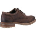 Hush Puppies Richie Chaussures En Cuir Marron À Lacets Pour Homme