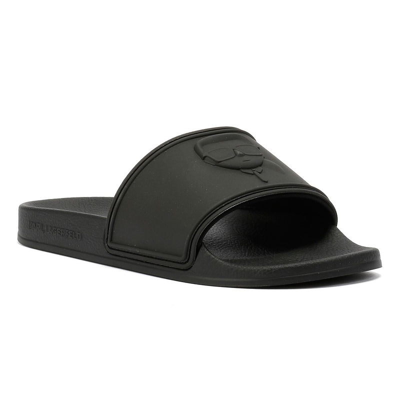 Karl Lagerfeld Kondo 2.0 Karl NFT Sandales Noires Pour Femmes