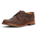 Chapman & Moore Plain Derby Country Chaussures En Cuir Pour Hommes Brunes À Lacets