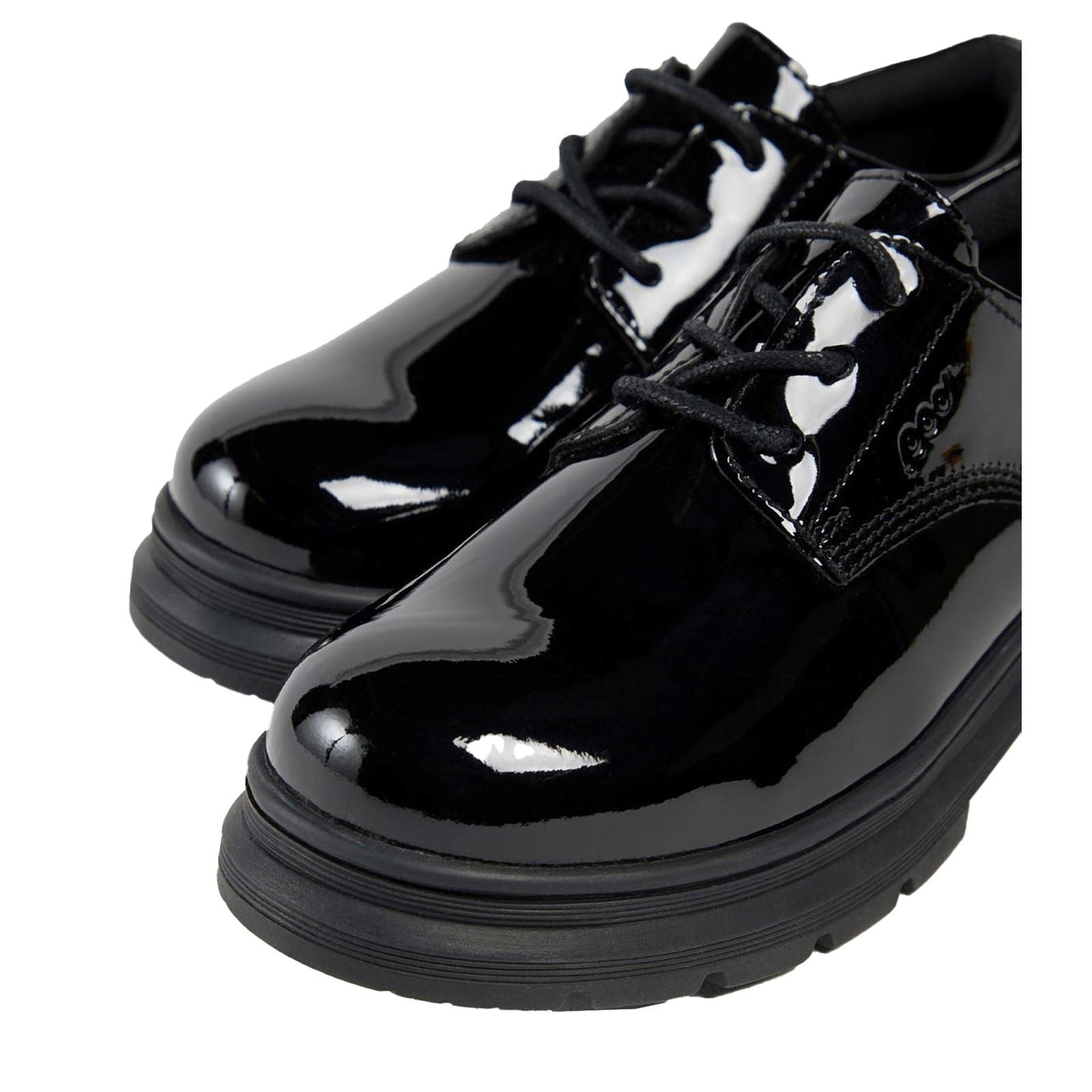 Pod Irene Chaussures Pour Filles En Simili Cuir Noir Verni