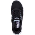 Skechers Go Walk Flex Clear Creek Baskets Pour Femmes En Textile Noir/Mauve
