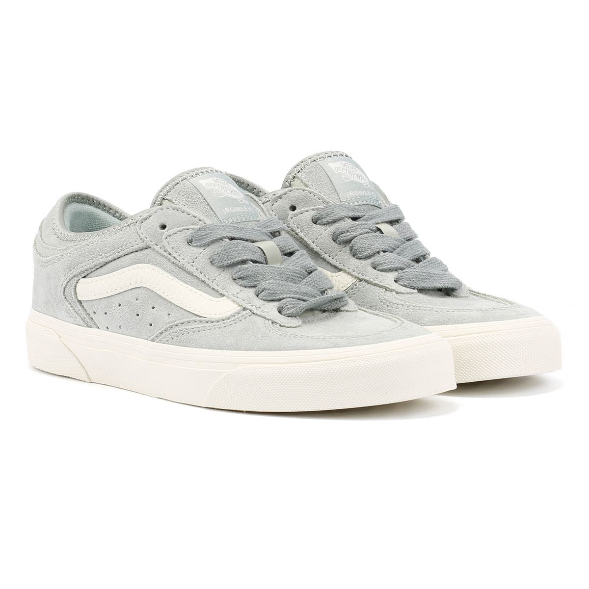 Vans Rowley Classic Baskets Pour Femmes En Daim Grises