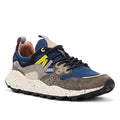 Flower Mountain Baskets Grises Pour Hommes En Daim Yamano