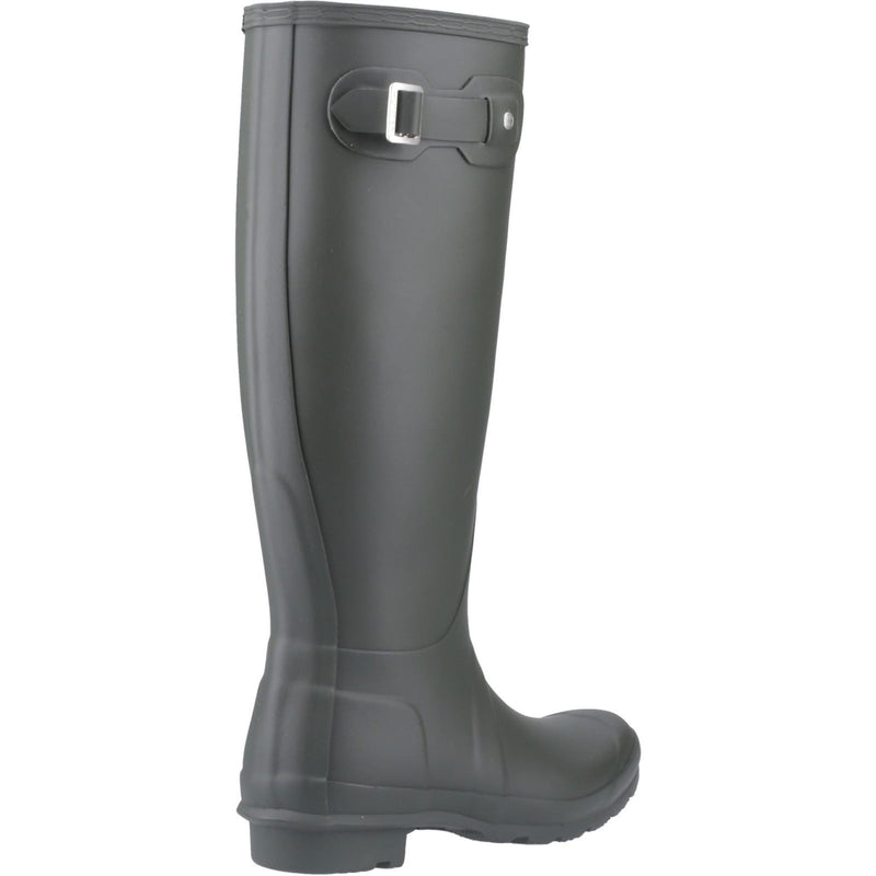 Hunter Original Tall Bottes En Caoutchouc Pour Femme De Couleur Olive Foncé