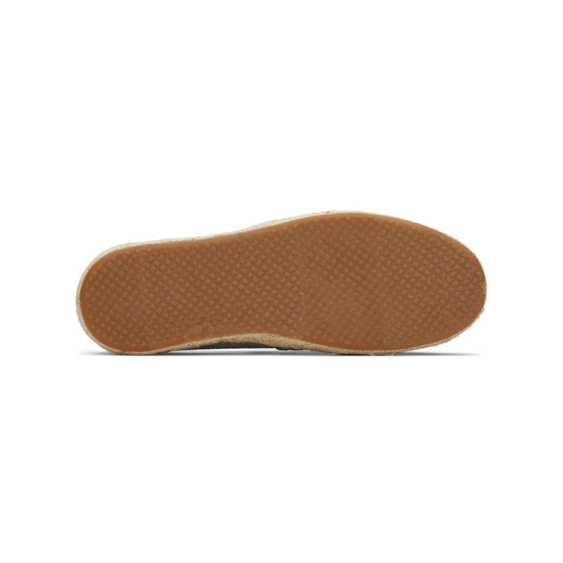 TOMS Alpargata Rope Espadrilles Gris Bruine Pour Femmes En 100% Coton