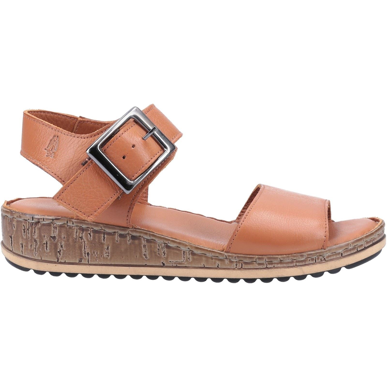 Hush Puppies Ellie Sandales En Cuir Pour Femme Couleur Tan